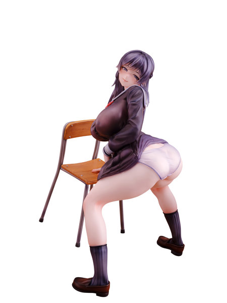 宮前詩帆 放課後バック illustration by 弱電波（健全Ver.）