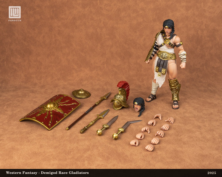 FANGCUN Studio×Warhorse Studios WAR HERO AKILIAS（ウォー・ヒーロー・アキリアス） 1/12スケール可動フィギュア