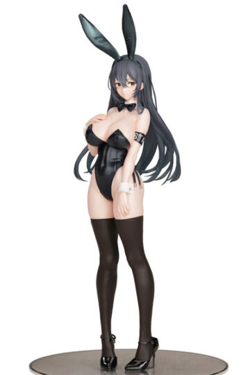 「黒バニー後輩ちゃん（素顔ver.）」illustrated by イコモチ 1/7スケール 塗装済み完成品フィギュア