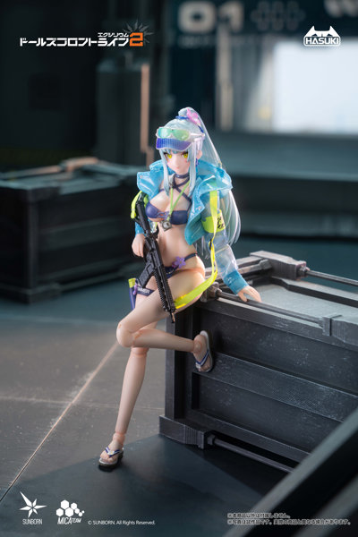 pocket art PA013 ドールズフロントライン2:エクシリウム クルカイ 蒼き軌跡Ver. 通常版 1/12 完成品アクションフィギュア